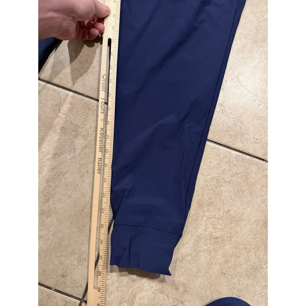 Greyson Joggers Mens Large Nightwolf Flyweight Blue Golf Pants Performance